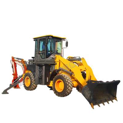 Large And Mini Front End Loader Tractor Multifunction Wheel Backhoe Loader For Sale