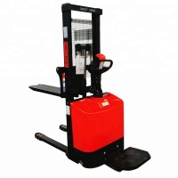 Electric Pallet Stacker Max Motor Power Building Truck Food Technical Sales Video Support Plant