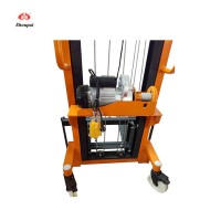 Convenience simple Electric pallet stacker forklift ,hoist powered stacker