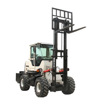 China side-loader forklift truck 4M 4T truck mounted forklift